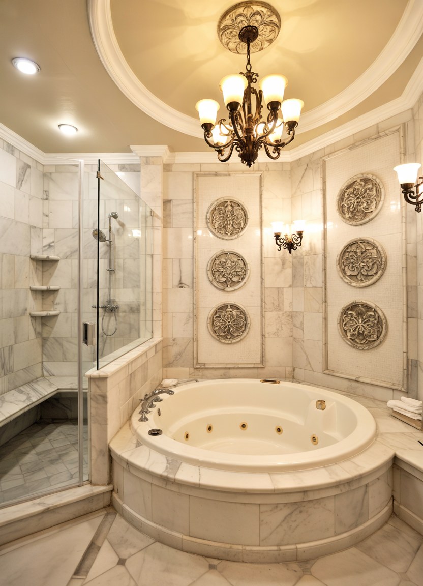 43 Fabulous Romantic Bathroom Designs with Luxury Spa Vibes
