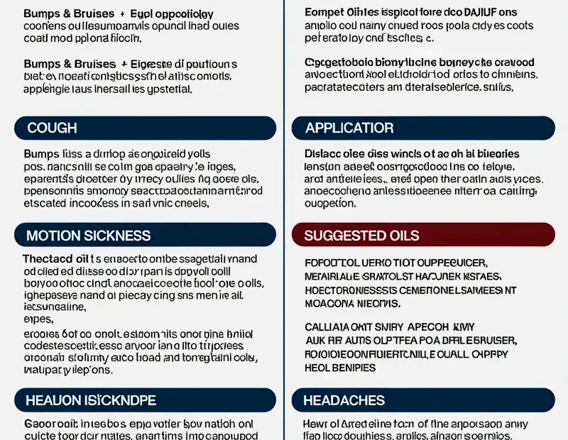 Essential Oil First Aid Chart That Helps You Spend Less