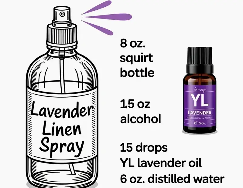 DIY Lavender Linen Spray Recipe for the Coziest Bedtime Ever