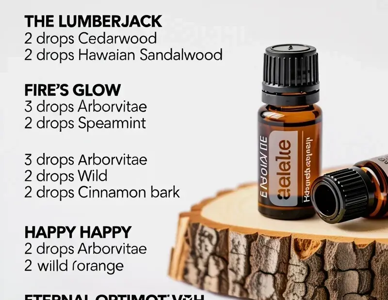 Arborvitae Diffuser Blends Guide | 6 Essential Oil Recipes Like The Lumberjack